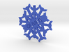 Oliver Snow Flake Christmas Tree Decoration 3d printed 