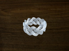 Turk's Head Knot Ring 3 Part X 11 Bight - Size 7 3d printed 