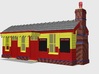 CO42 Consall Station  3d printed Shown with the notice boards and Chimney