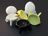 Eggcup Bomb [ceramics] 3d printed All Colors