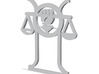 Arbitrator Symbol 3d printed 
