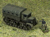 Voroshilovetz Tractor (15mm, with Canopy) 3d printed This is the Voroshilovetz in WSF. The figures (for scale) are 15mm from Battlefront and Peter Pig.
