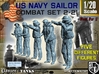 1-20 US Navy Sailors Combat SET 2-21 3d printed 