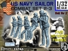 1-32 US Navy Sailors Combat SET 2-3 3d printed 