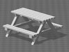 Picnic Benches 3d printed 
