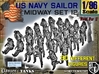 1-96 US Navy MIDWAY Set 12 3d printed 