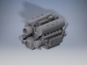 1/16 Maybach HL 120 TRM Engine Cap- Cap 3d printed 