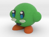 Green Kirby 3d printed 