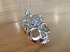 BlakOpal Skull with Rose Crown Charm 3d printed 