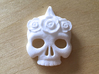 BlakOpal Skull with Rose Crown Charm 3d printed 