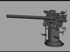 1/72 USN 3 inch 50 cal USN Deck Gun 3d printed 
