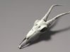 Antelope Skull 3d printed high-poly render