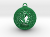 3D Printed Block Island Ball Ornament 3d printed 