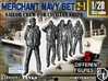 1-20 Merchant Navy Crew Set 2-1 3d printed 