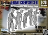 1-20 German U-Boot Crew Set3-6 3d printed 