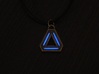''Delta'' Tritium Pendant 3d printed 