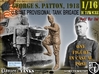 1-16 George S Patton Resting Leg 1918 3d printed 