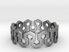 Endless Hexagon Ring 3d printed 