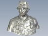 1/9 scale D-Day US Army 101 Airborne soldier bust 3d printed 