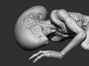 Alien Baby (5,5cm) 3d printed 