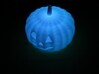 Halloweem pumpkin with flashing RGB LED and CR2032 3d printed 