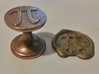 Pi Seal 3d printed Pi Wax Seal (Stainless Steel)