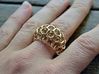Voronoi Cell Ring  (Size 60) 3d printed 