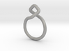 Dancing D.01, Ring US size 3, d=14mm  3d printed 