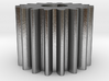 Cylindrical gear Mn=1 Z=18 AP20° Beta0° b=15 HoleØ 3d printed 