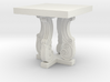 Decorative French Side Table 3d printed 