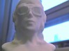 Woman with Flight Goggle 3d printed 
