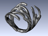 Antler Ring Size 7.5 3d printed render