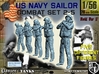 1-56 US Navy Sailors Combat SET 2-5 3d printed 