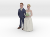 Custom Wedding Cake Toppers 3d printed 