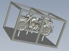 1/100 scale WWII Wehrmacht R75 motorcycles x 2 3d printed 