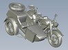 1/100 scale WWII Wehrmacht R75 motorcycles x 3 3d printed 