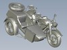 1/100 scale WWII Wehrmacht R75 motorcycles x 2 3d printed 