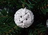 Twisted Christmas Bauble 3d printed 