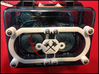 Passive Radiator Mount For Hacked Phillips Speaker 3d printed 