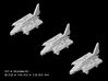 (Armada) 3x YE-4 Gunship 3d printed 