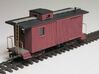 Nevada County NGRR Caboose HOn3 3d printed 