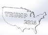 Trump 2016 USA Ornament 3d printed 