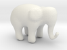 Elephant small 3d printed 