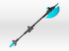 Halberd for deluxe Chromia 3d printed 
