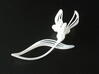 Chinese orchids  brooch 3d printed 