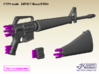 1/9 XM16E1 Assault rifle 3d printed 