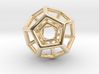Double Dodecahedron 3d printed 