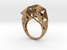 Meshed Up Ring 3d printed 