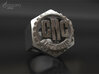 CNC Guild Ring - 9 size 3d printed CNC_guild_ring heave var.
