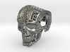 Skull with settings 3d printed 